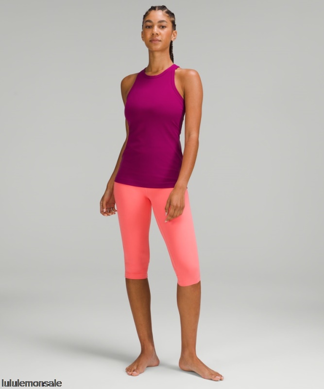 Lululemon Damen DELULU555 | Align Hüftlanges Tanktop Mit Racerback Online Nur Magenta Lila